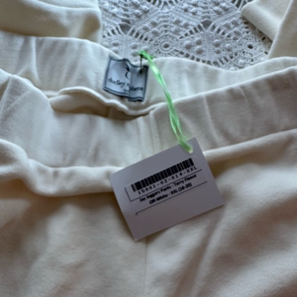 Dudley Stephens Jay Jogger Off-White XXL 18-20 new with tags - Picture 4 of 4